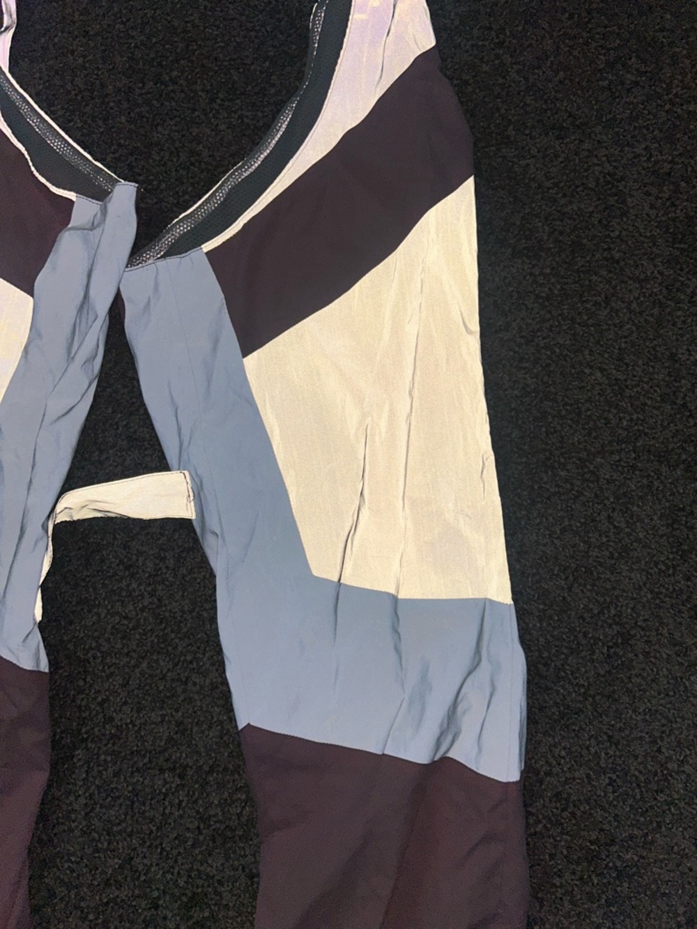 Colorblock Windbreaker Reflective Chaps - Picture 3 of 7